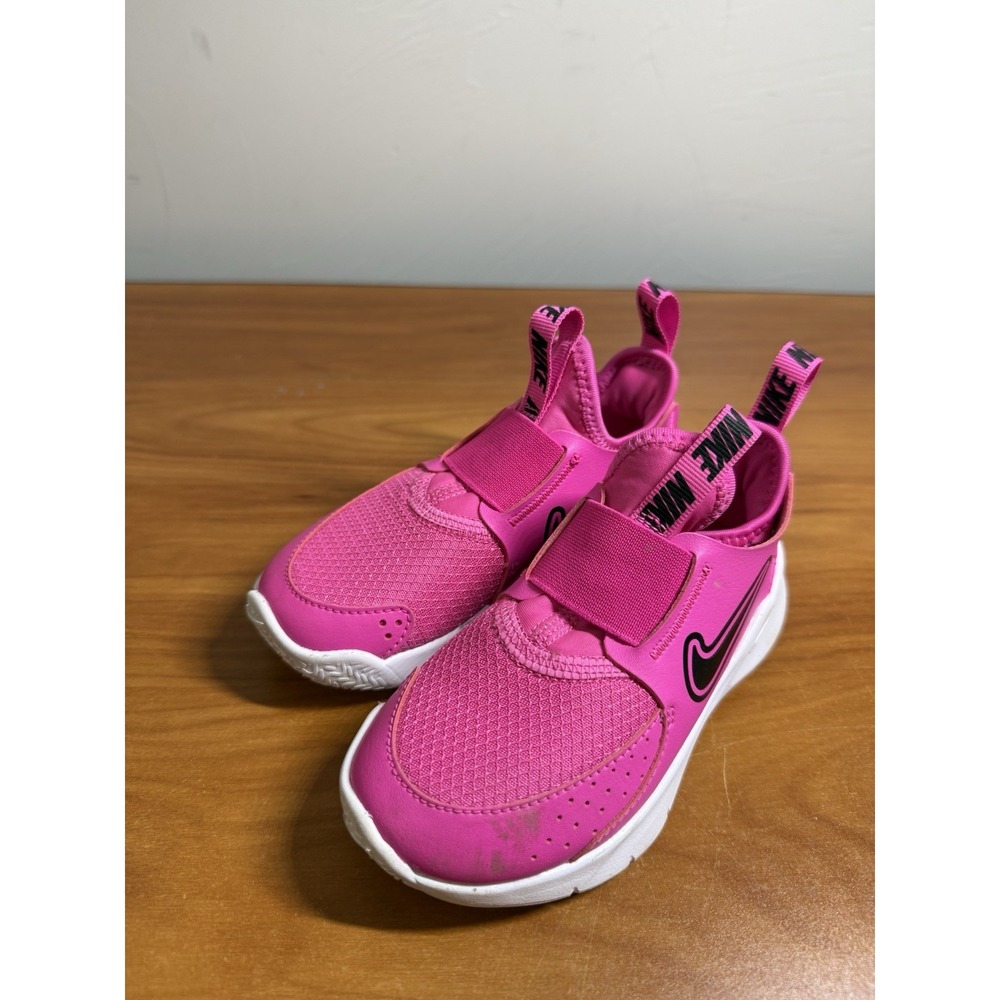 Kids Nike Flex Runner 3 Shoes Size 9C Pink Slip On Running Sneakers FN1449-602